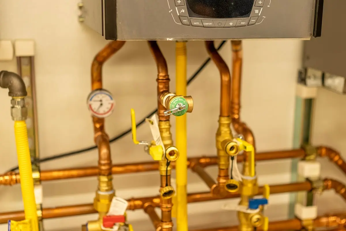 Licensed technician providing Backflow Prevention for a homeowner in Genoa